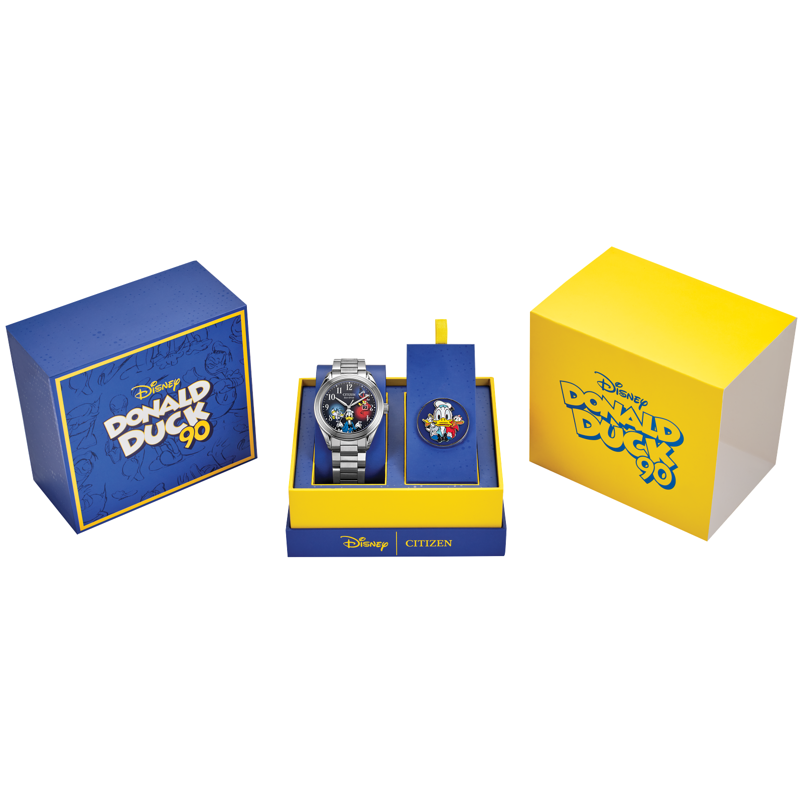Reloj Citizen Azul Feisty Donald Duck 90th Anniversary Disney Boxed Set | Elegancia relojería