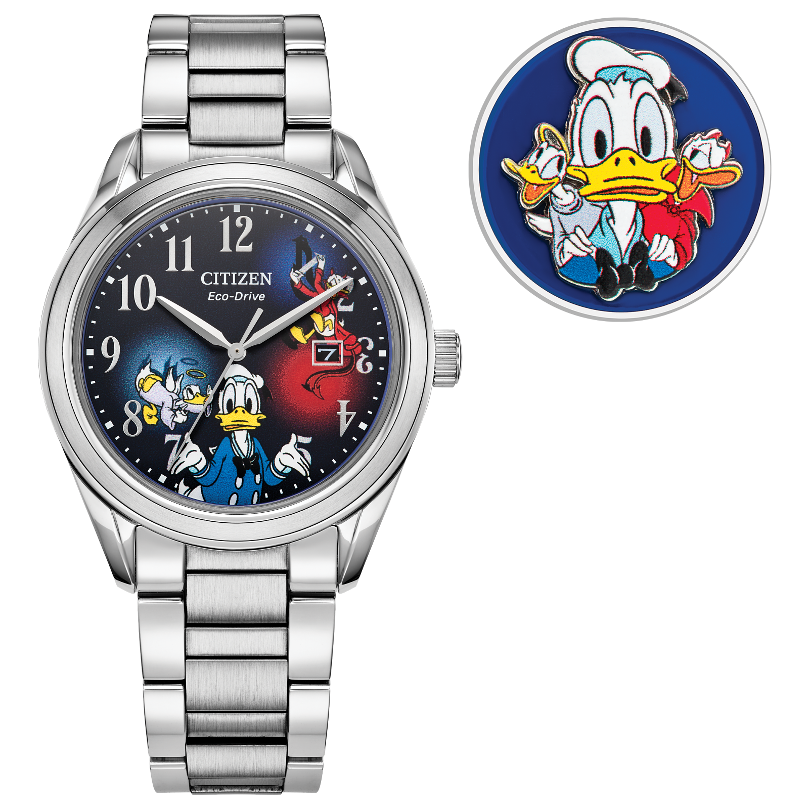 Reloj Citizen Azul Feisty Donald Duck 90th Anniversary Disney Boxed Set | Elegancia relojería