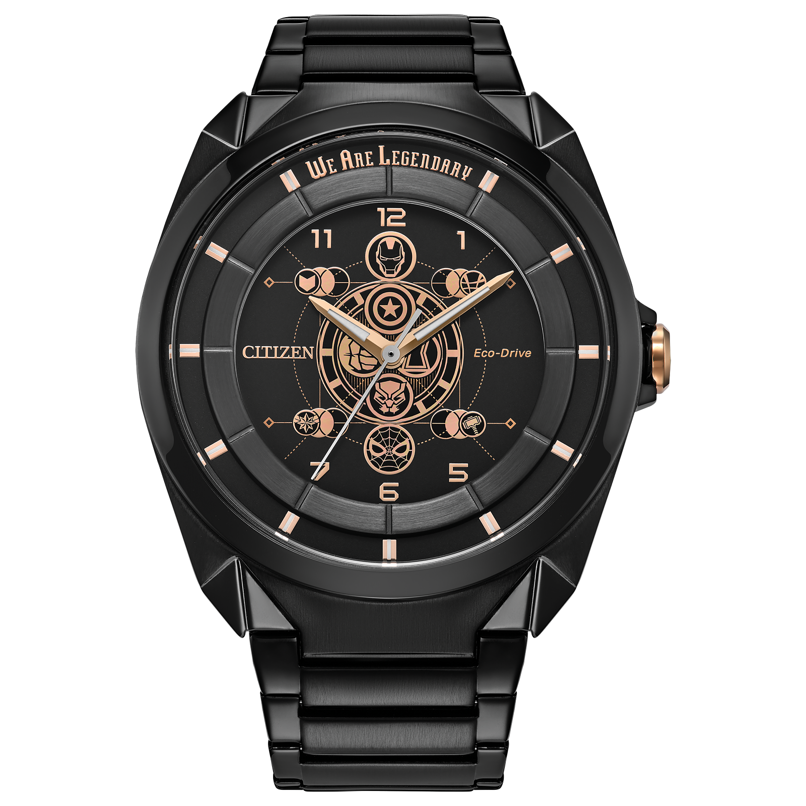 Reloj Citizen Negro Legends 85th Anniversary Marvel Boxed Set  AW2085-61W | Elegancia relojería