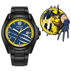 Reloj Citizen Azul Wolverine Marvel Boxed Set  AW1435-66W | Elegancia relojería