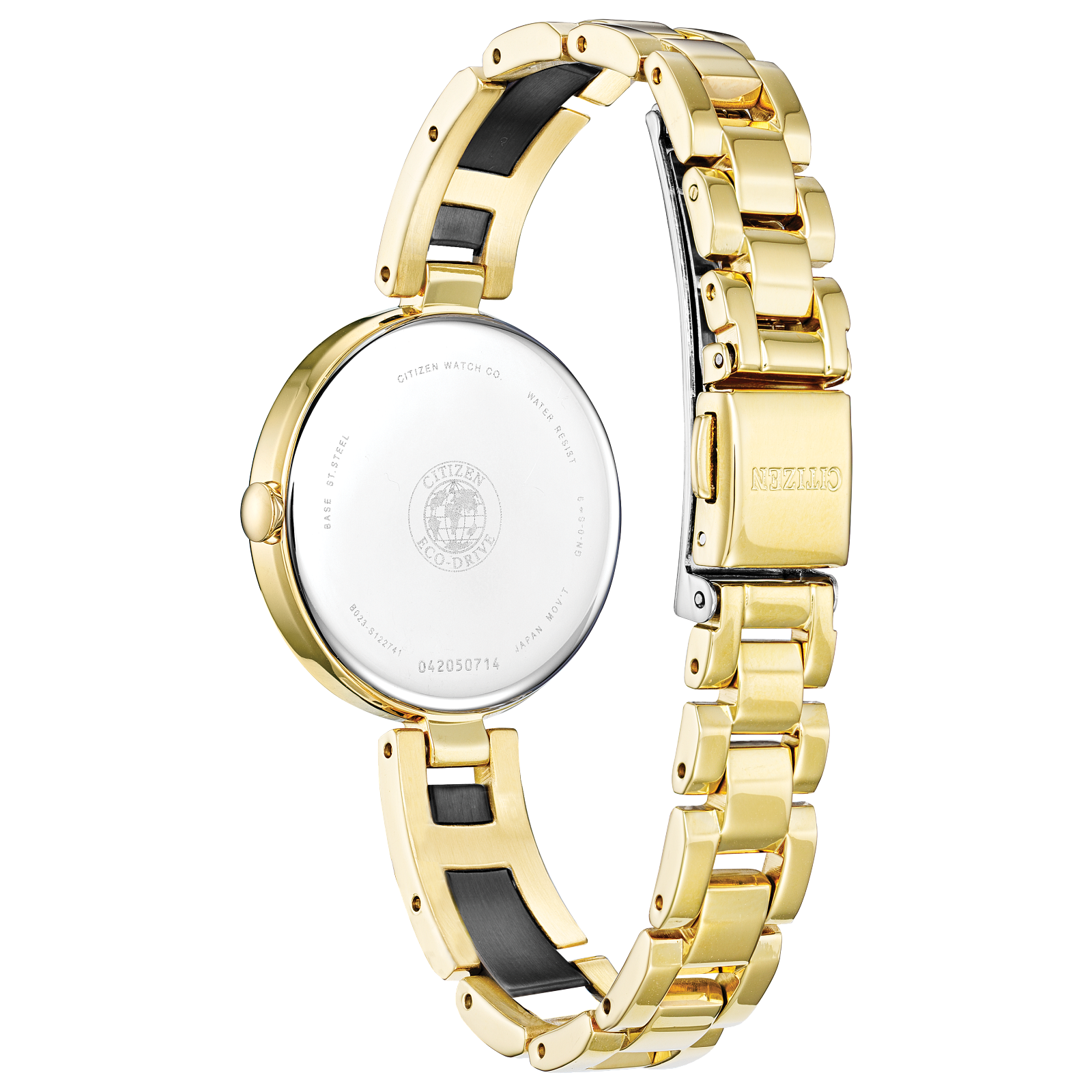 Reloj Citizen Axiom Brazalete dorado con diamante para dama con Eco-Drive y caja de 32 MM | Elegancia Relojeria