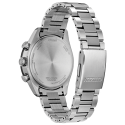 Reloj Citizen Attesa Unite and Blue cronómetraje átomico con ajuste de hora sincronizado para caballero | Elegancia Relojeria