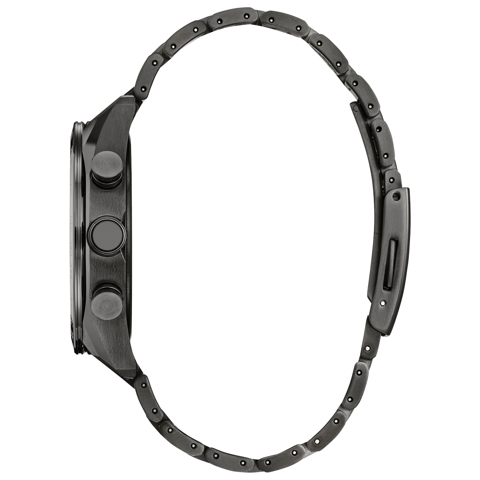 Reloj Citizen Attesa negro cronómetraje atómico / Súper titanio caja de 42.6 MM AT8286-65E | Elegancia Relojeria