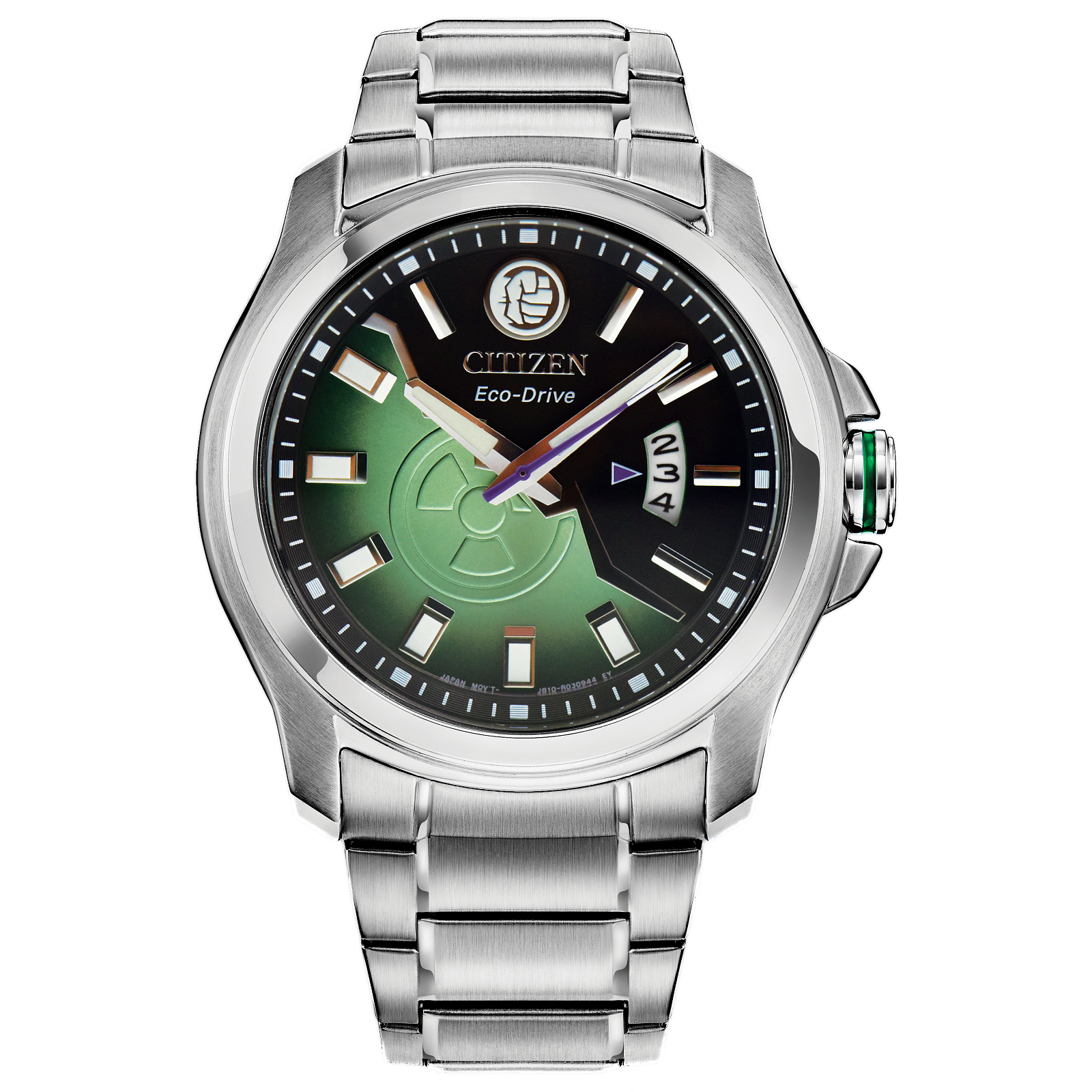 Reloj Citizen Negro The Hulk Marvel  AW1351-56W | Elegancia relojería
