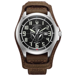 Reloj Citizen Mandalorian brazalete cordura edición especial Star Wars para Hombre con Eco-Drive AW1411-05W | Elegancia Relojeria