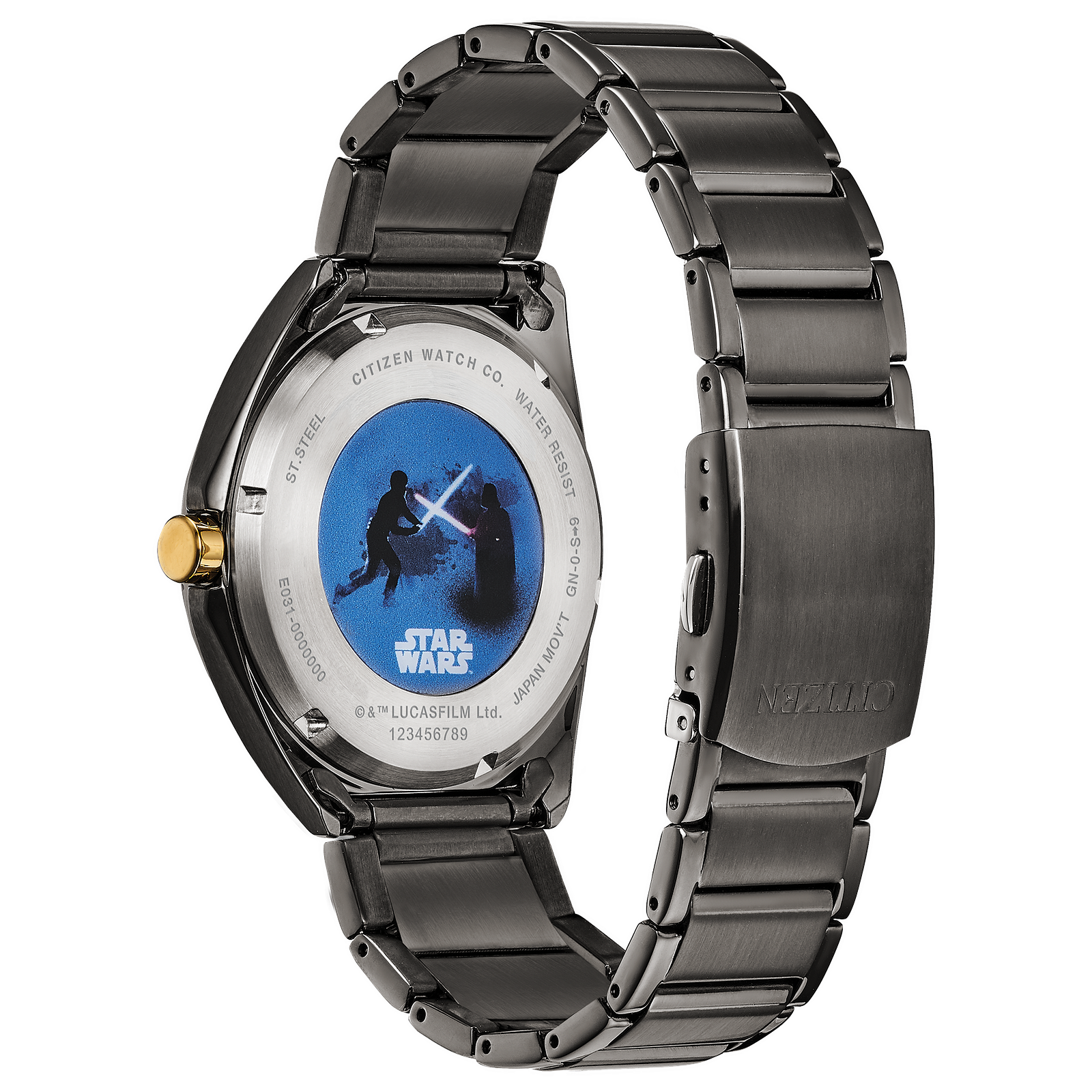 Reloj Citizen Star wars Classic edición especial Star Wars para caballero movimiento de cuarzo AW1578-51W | Elegancia Relojeria