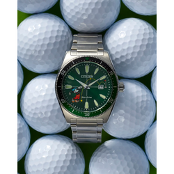 Reloj Citizen Verde Tee Time Mickey Disney  AW1595-78W | Elegancia relojería