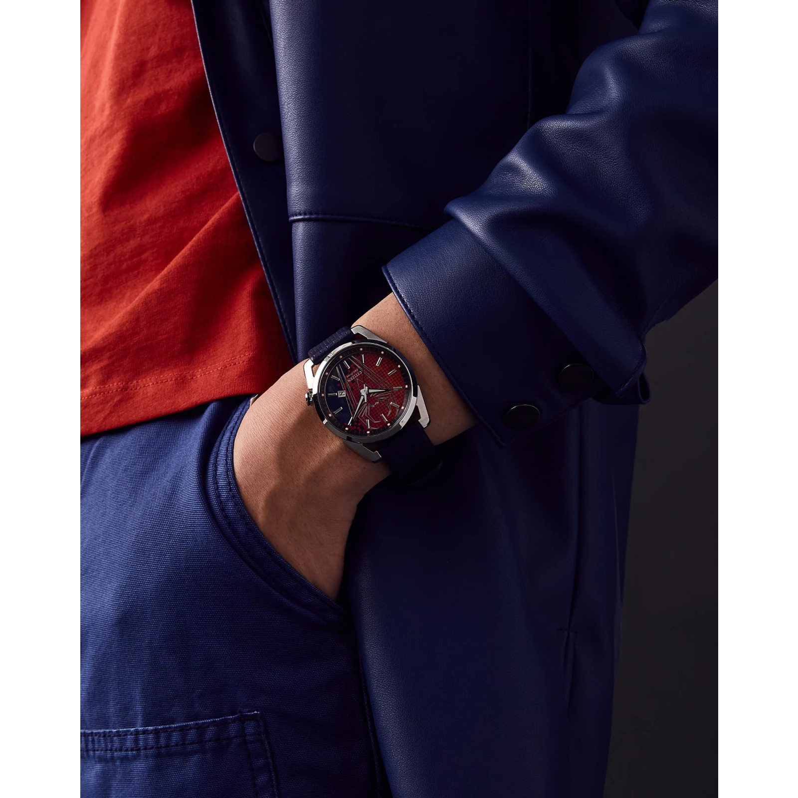 Reloj Citizen Rojo Spider-Man Marvel  AW1680-03W | Elegancia relojería
