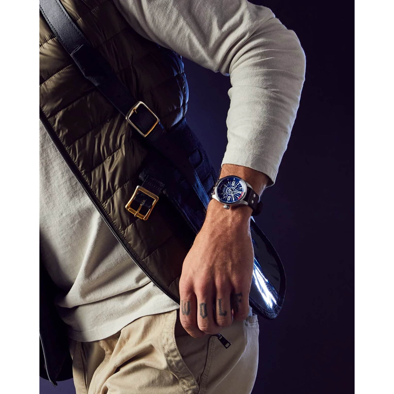 Reloj Citizen Han Solo Dial azul con el millennium falcon edición especial Star Wars para caballero con Eco-Drive AW5009-03W | Elegancia Relojeria
