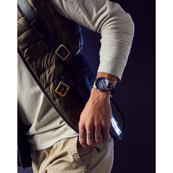 Reloj Citizen Han Solo Dial azul con el millennium falcon edición especial Star Wars para caballero con Eco-Drive AW5009-03W | Elegancia Relojeria