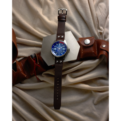 Reloj Citizen Han Solo Dial azul con el millennium falcon edición especial Star Wars para caballero con Eco-Drive AW5009-03W | Elegancia Relojeria