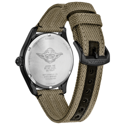 Reloj Citizen Maestro Yoda Dial arena edición especial Star Wars para caballero con Eco-Drive  BM6839-06W | Elegancia Relojeria