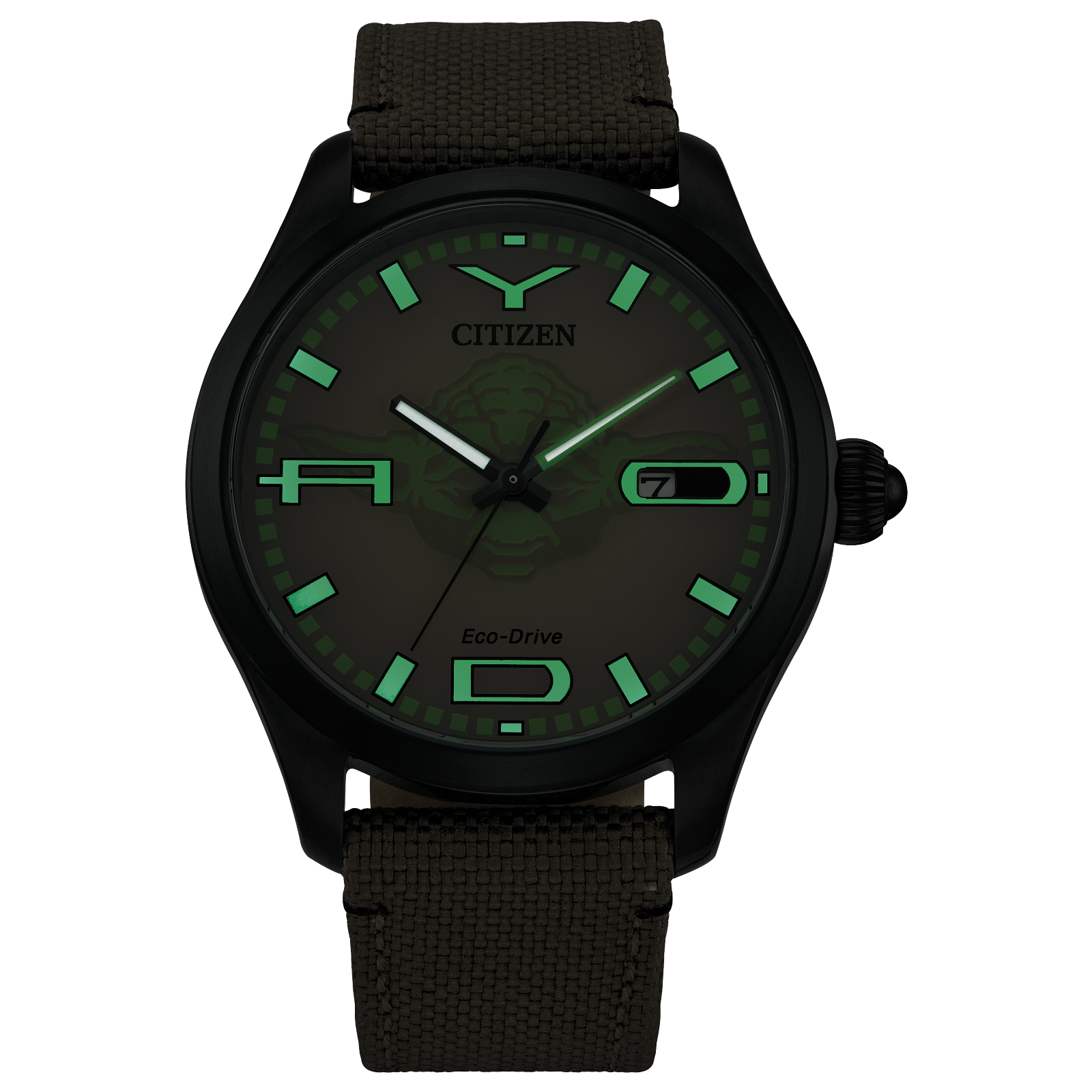 Reloj Citizen Maestro Yoda Dial arena edición especial Star Wars para caballero con Eco-Drive  BM6839-06W | Elegancia Relojeria