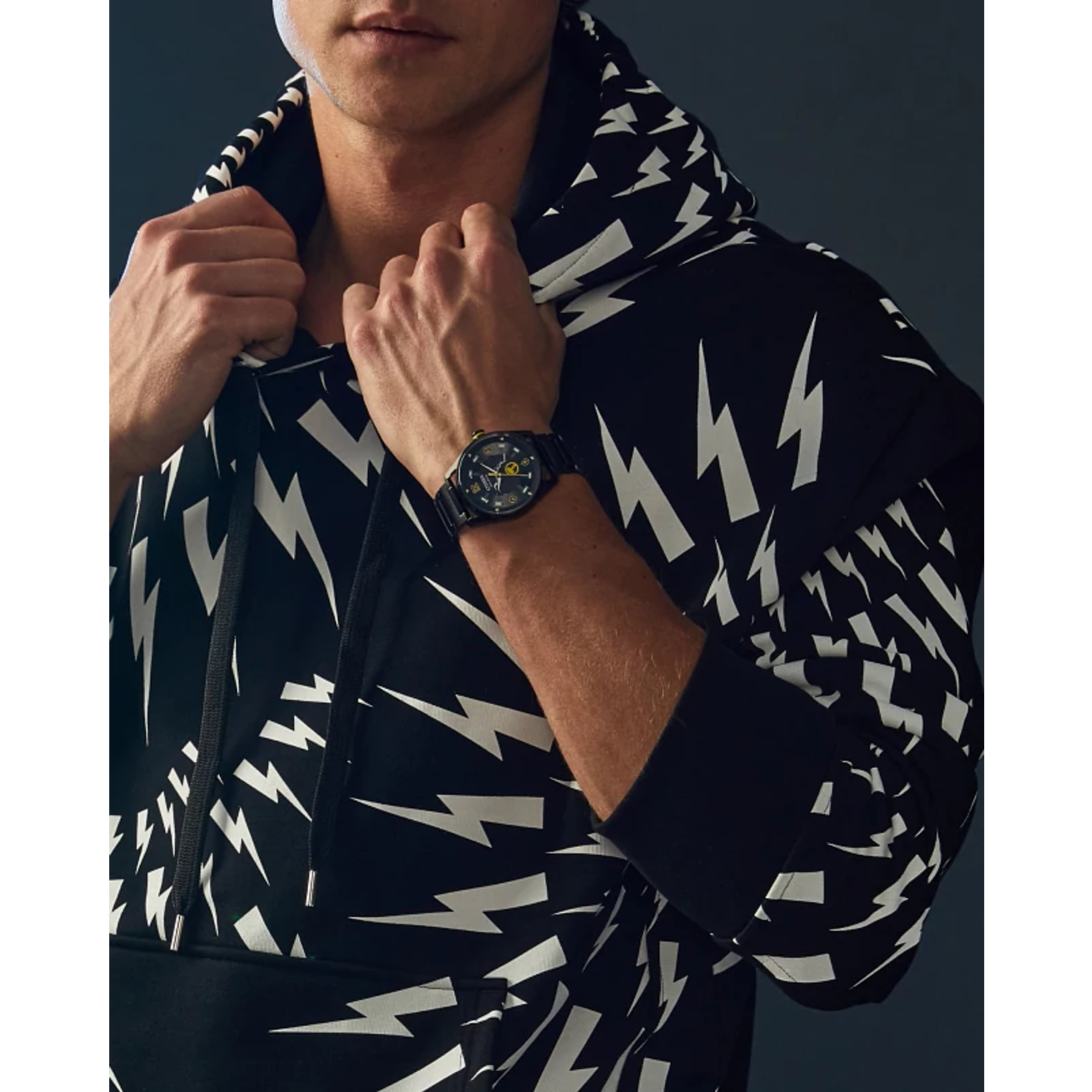 Reloj Citizen Negro Thor Marvel  BM6987-50W | Elegancia relojería