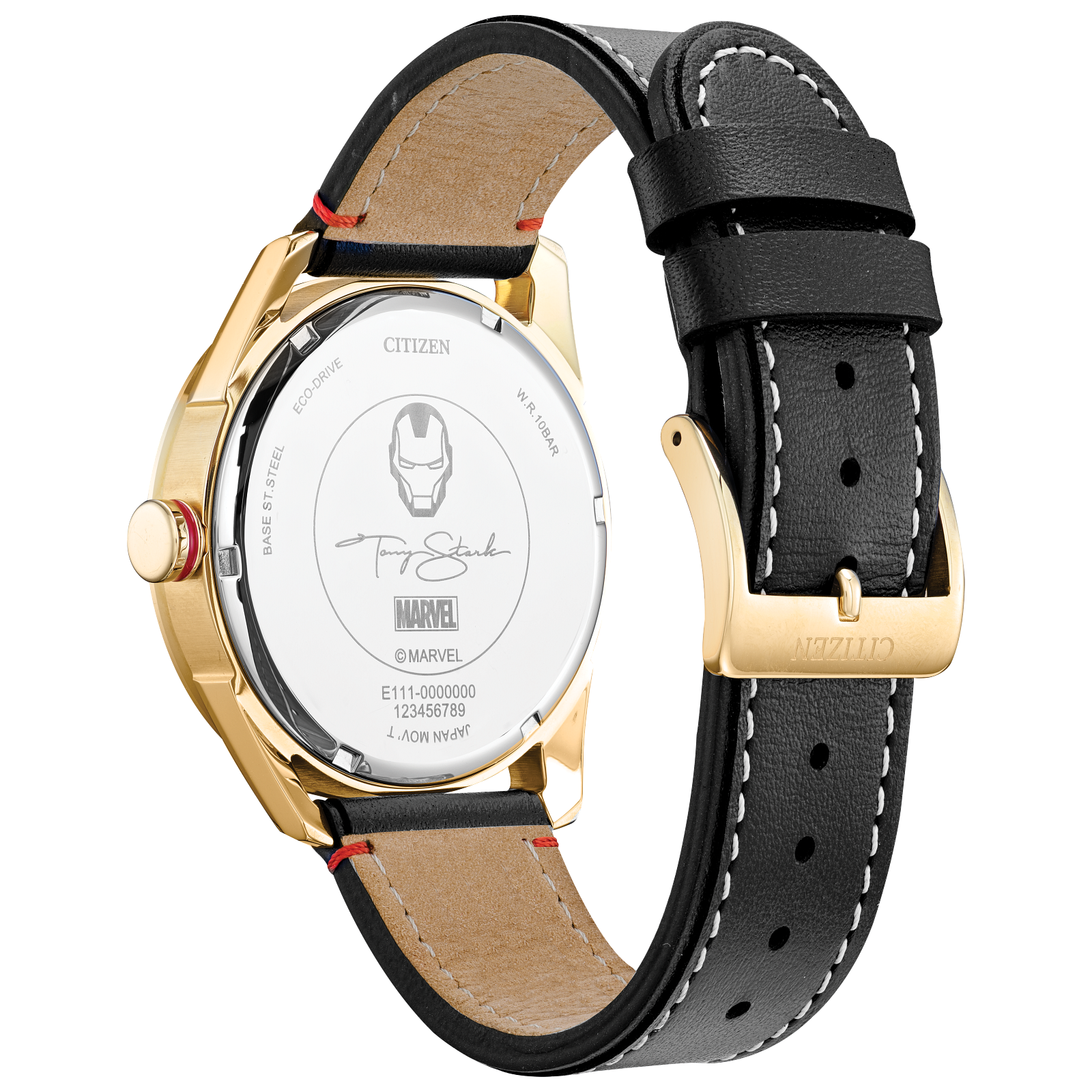 Reloj Citizen Negro Tony Stark Marvel  BM6992-09W | Elegancia relojería