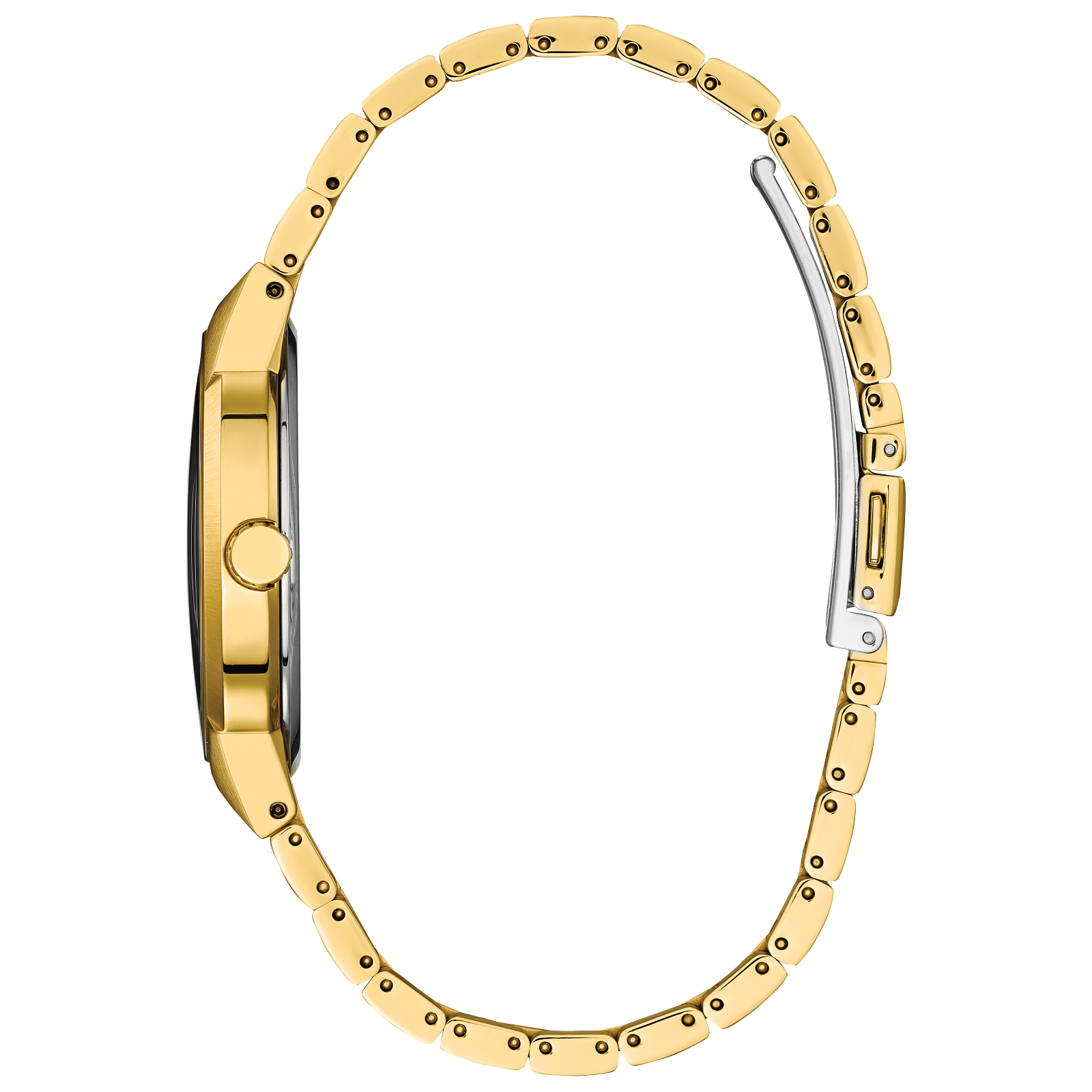 Reloj Citizen Axiom Dorado con dial negro para Dama Eco-Drive de acero inoxidable caja de 32 MM | Elegancia Relojeria