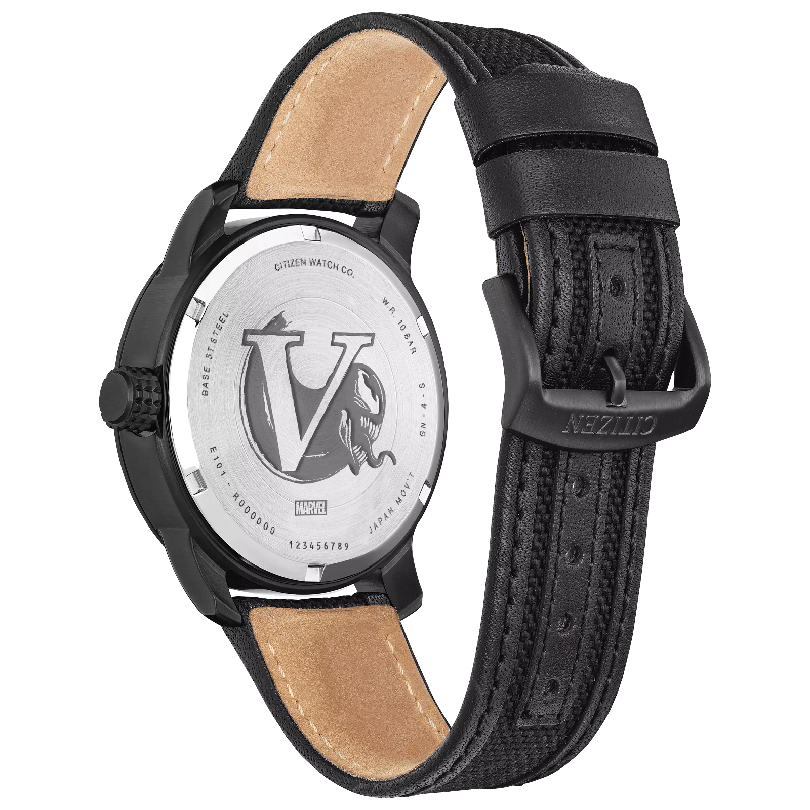 Reloj Citizen Negro Venom Marvel  BM8477-04W | Elegancia relojería