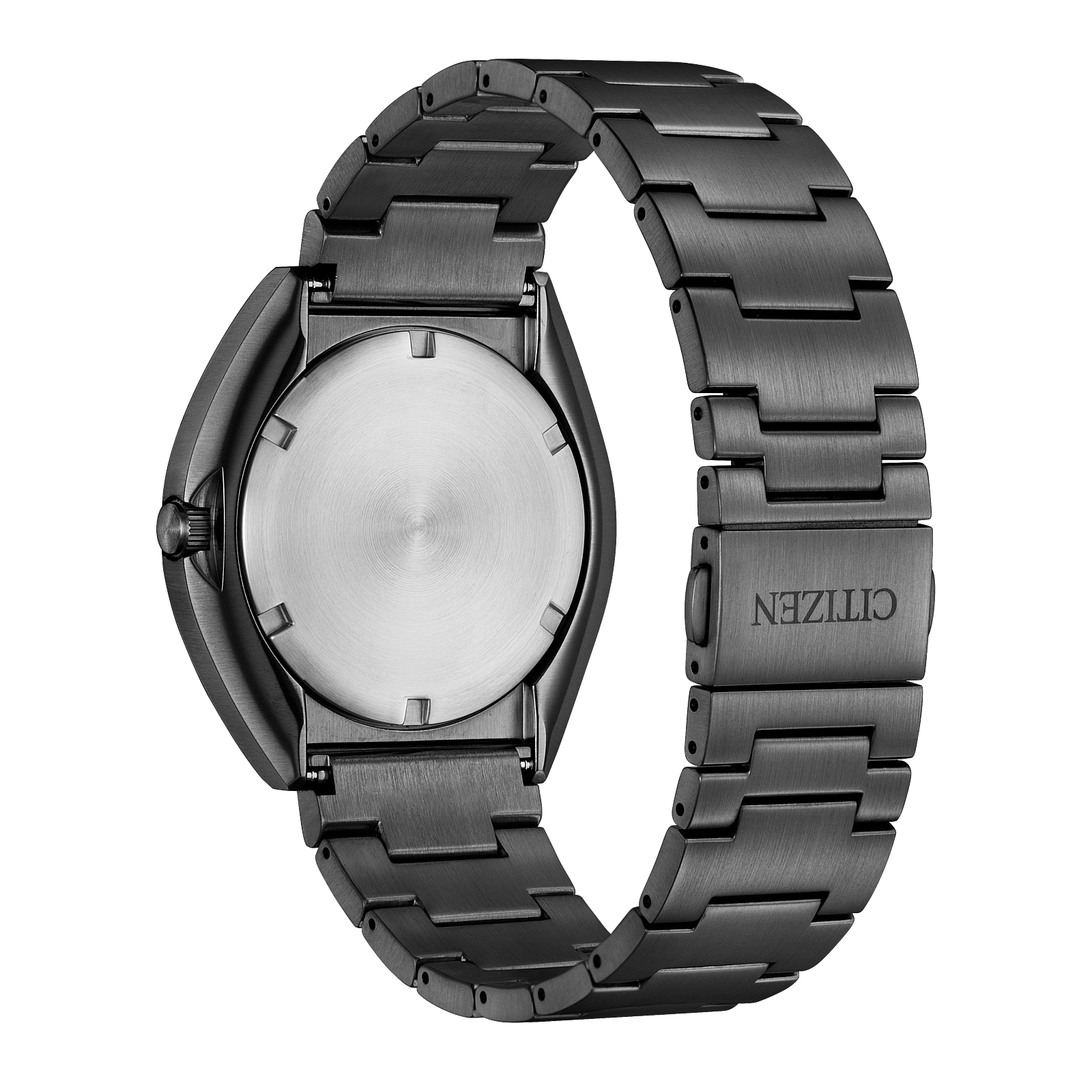 Reloj Citizen Eco-Drive 365 Dial negro con caja negra de 42.5 MM con cristal de zafiro antireflejante BN1014-55E | Elegancia Relojería