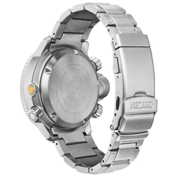 Reloj Citizen Promaster Aqualand Dial negro con cronógrafo Eco-drive y cristal de zafiro CB5841-05E | Elegancia Relojeria