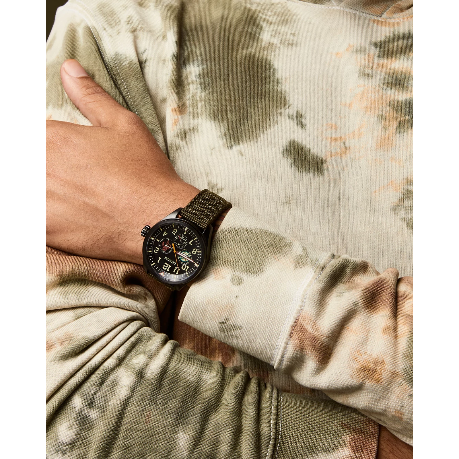 Reloj Citizen Han Boba Feet brazalete verde edición especial Star Wars para caballero con Eco-Drive BU2058-00W | Elegancia Relojeria
