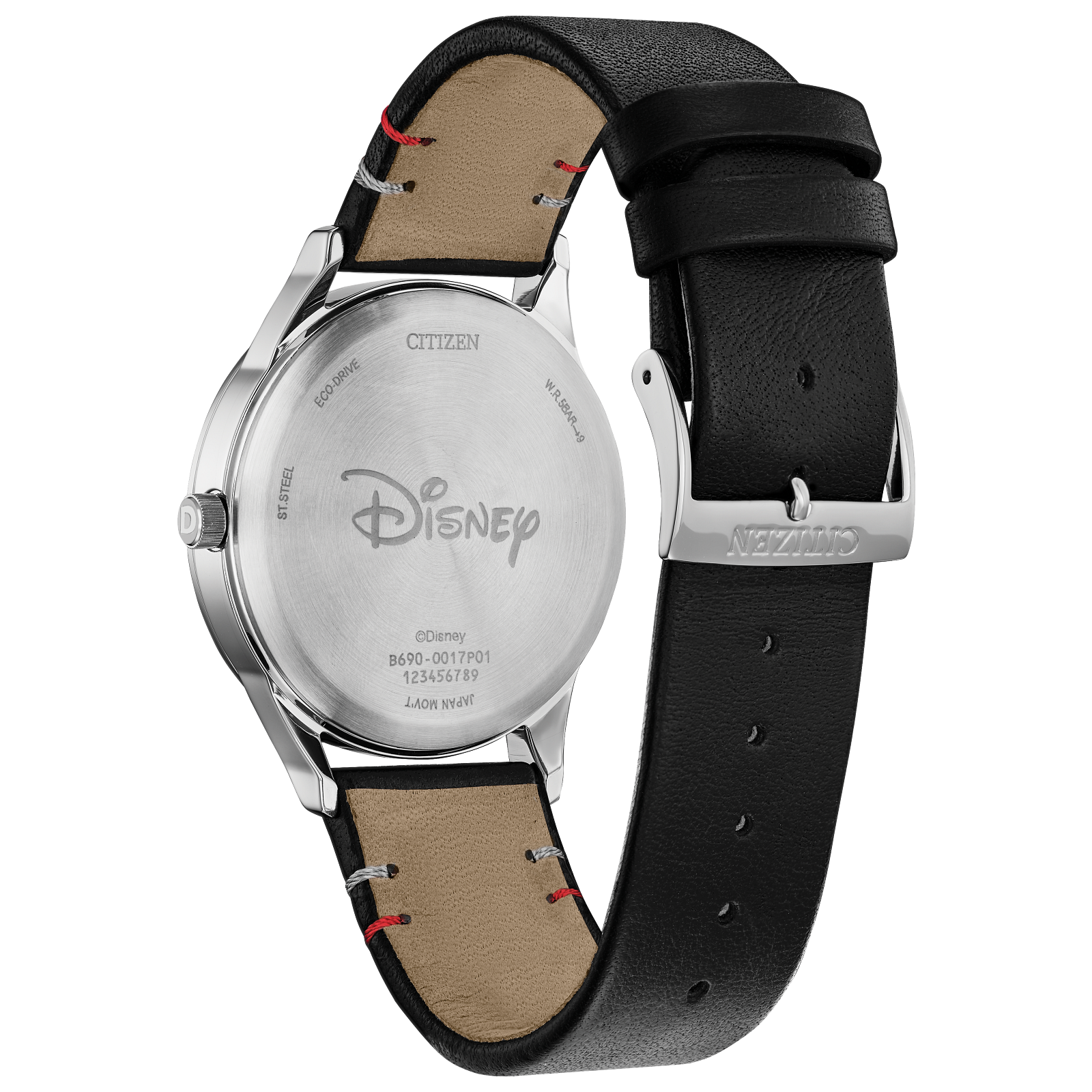 Reloj Citizen Plateado Mickey Shadow Disney  BV1130-03W | Elegancia relojería