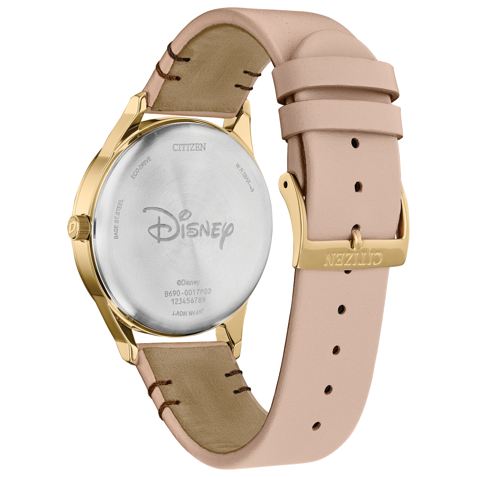Reloj Citizen Plateado Mickey Shadow Disney  BV1132-08W | Elegancia relojería