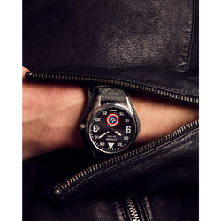 Reloj Citizen Negro Captain America Forever Marvel  BV1140-00W | Elegancia relojería