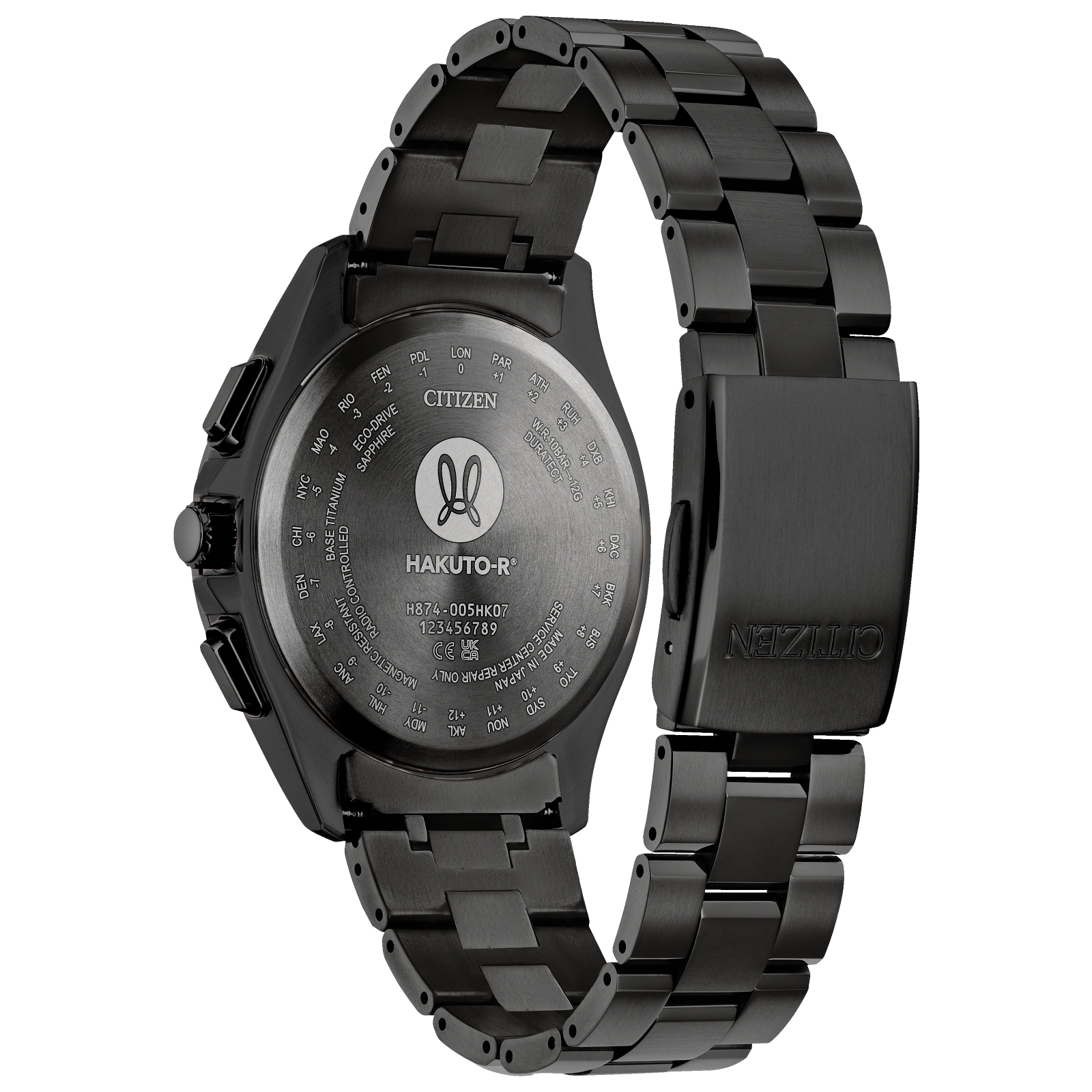 Reloj Citizen Attesa Haruto-R Lunar color negro para caballero de edición limitada y caja de 41.5 MM | Elegancia relojeria