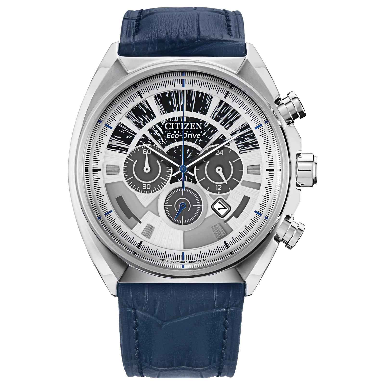 Reloj Citizen millennium falcon con correa de piel edición especial Star Wars para caballero con Eco-Drive CA4281-00W | Elegancia Relojeria