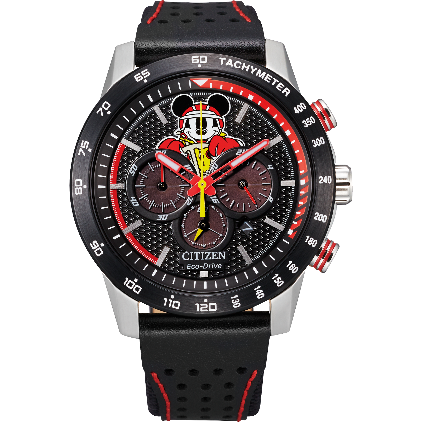 Reloj Citizen Negro Mickey Racer Disney  CA4439-07W | Elegancia relojería