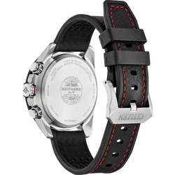 Reloj Citizen Promaster Navihawk A-T Dial negro con cronógrafo Eco-drive y cristal de zafiro CB5841-05E | Elegancia Relojeria