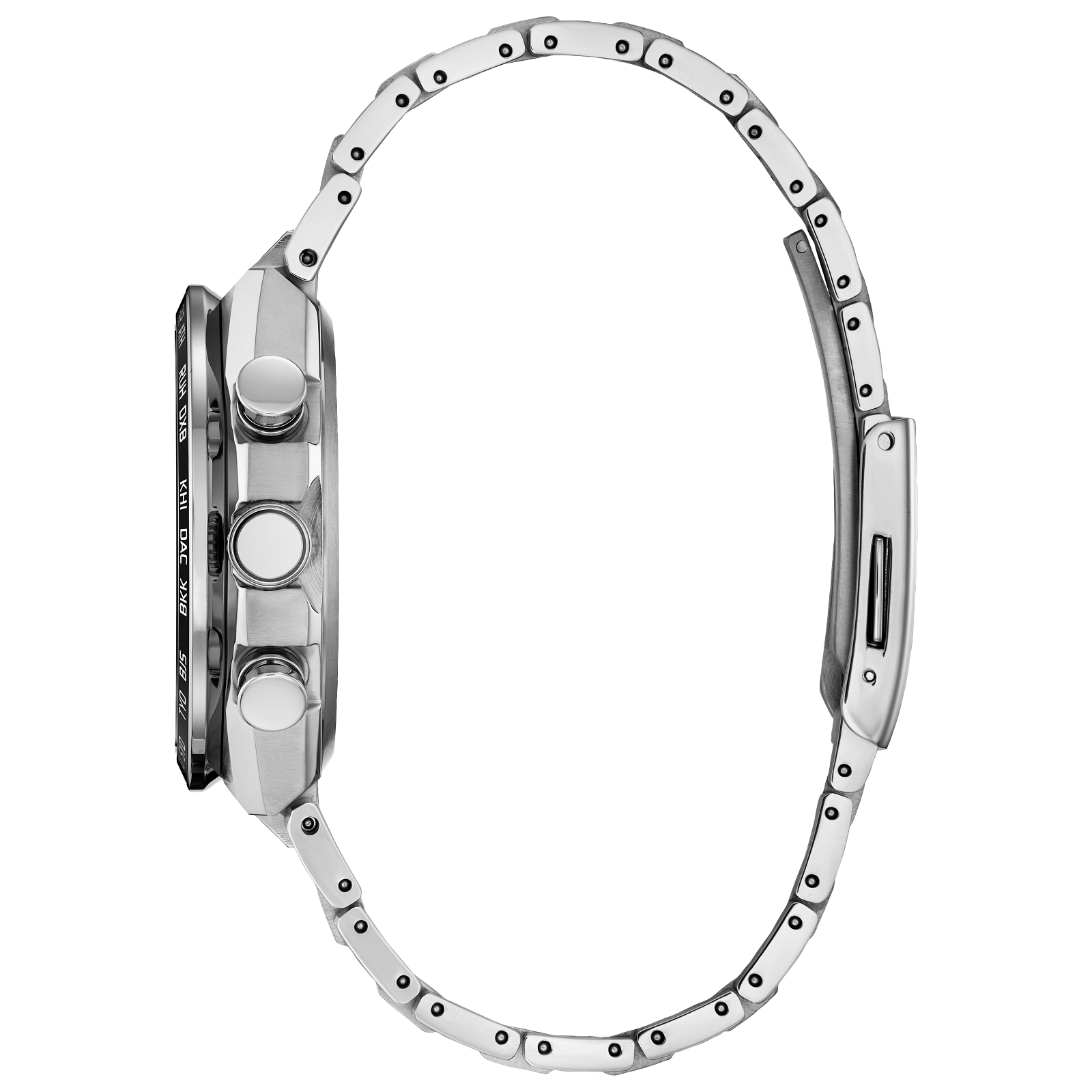 Reloj Citizen Attesa cronómetraje atómico / Súper titanio caja de 42.6 MM CB5966-69E | Elegancia Relojeria