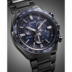 Reloj Citizen ATTESA Cronómetraje Atómico/Súper Titanio  CB5967-66L | Elegancia relojería