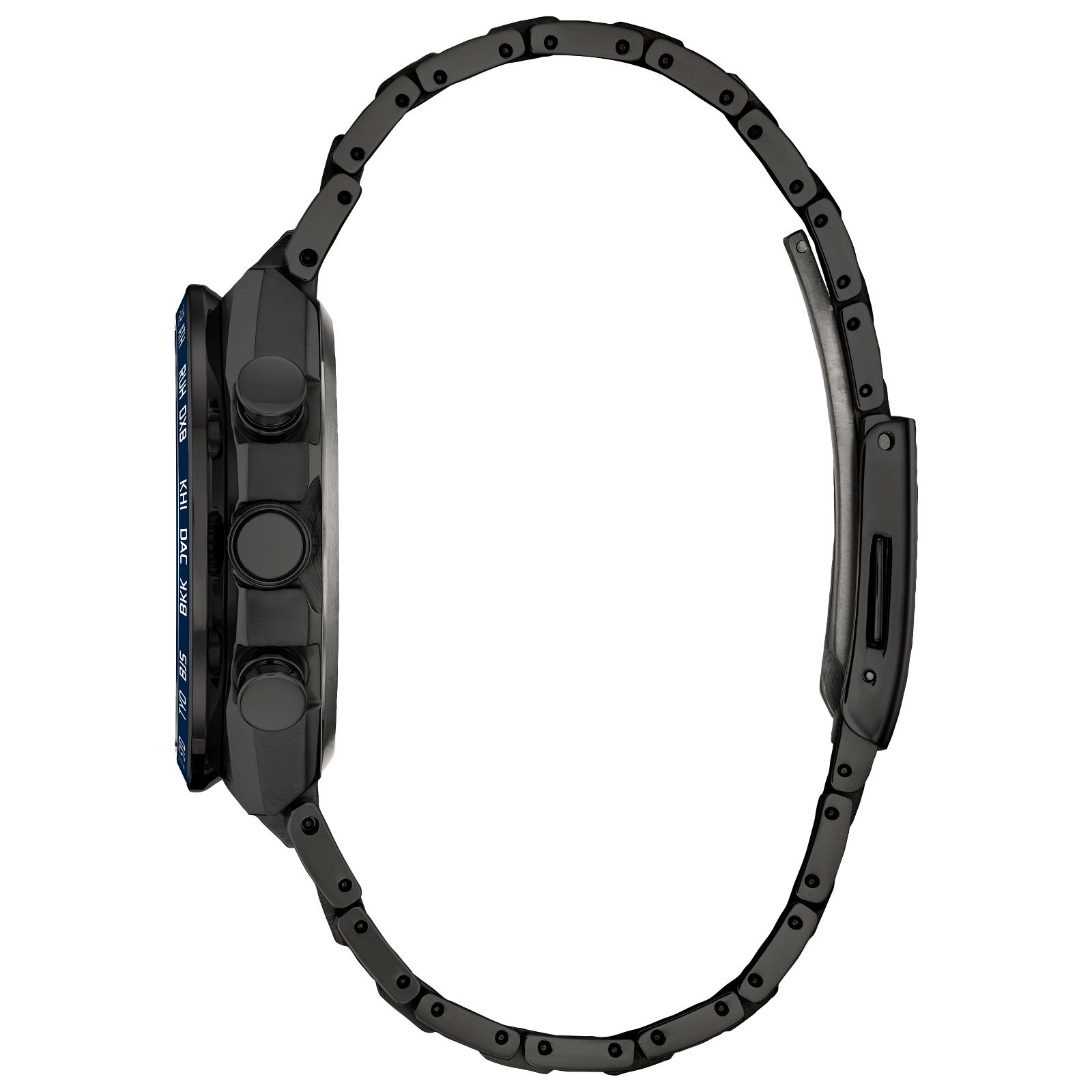 Reloj Citizen Attesa color negro cronómetraje atómico / Súper titanio caja de 42 MM edición regular | Elegancia Relojeria