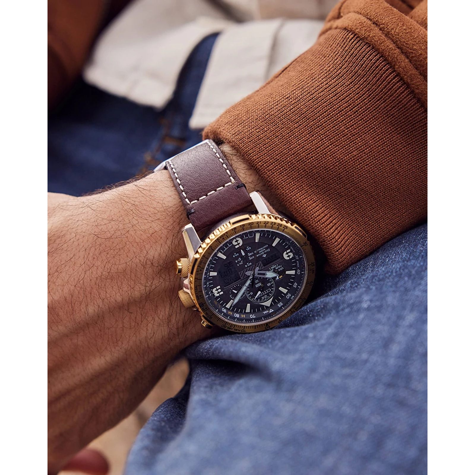 Reloj Citizen Promaster Skyhawk A-T Cronómetraje Atómico  JY8084-09H | Elegancia relojería