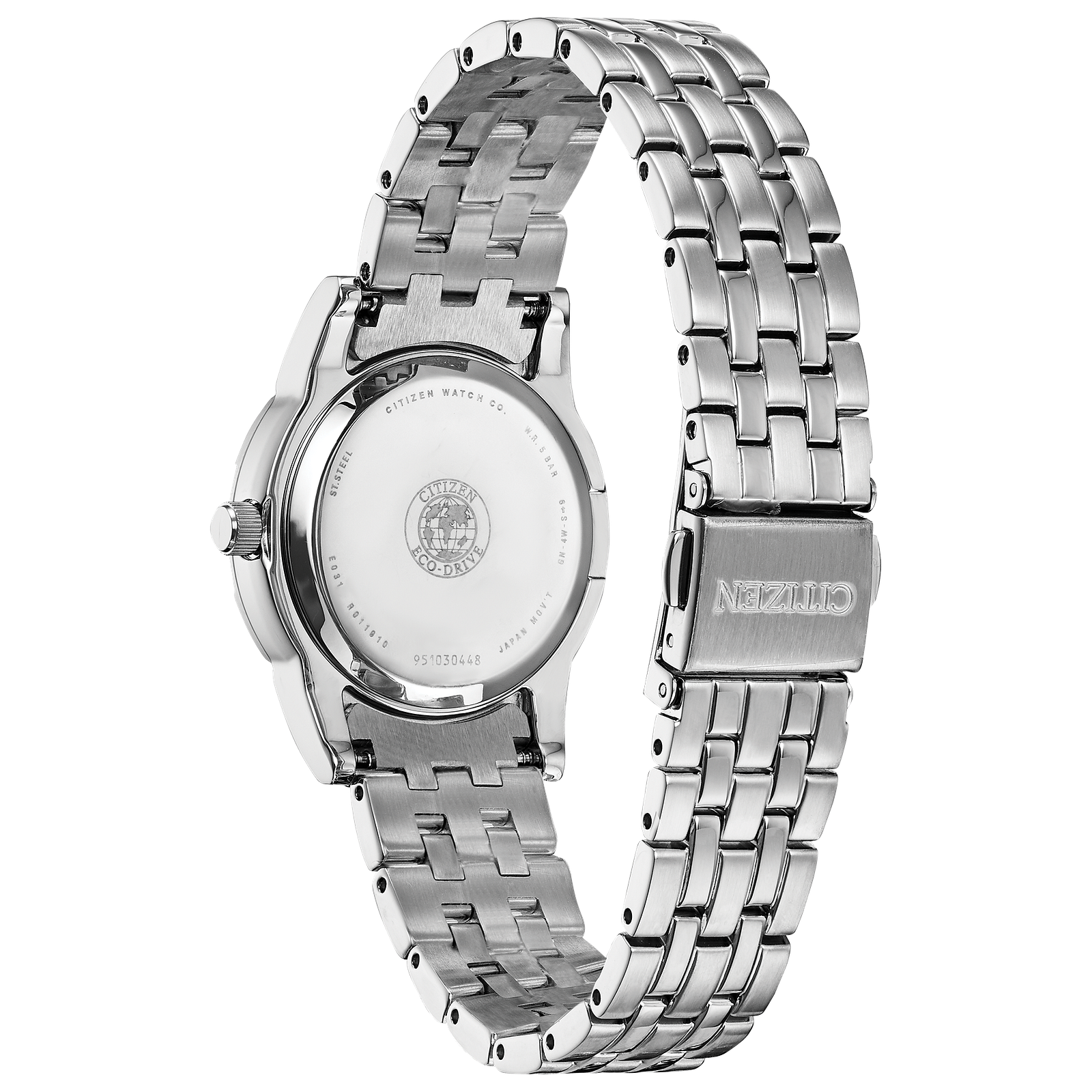 Reloj Citizen Negro Silhouette Cristales EM0770-52Y | Elegancia relojería