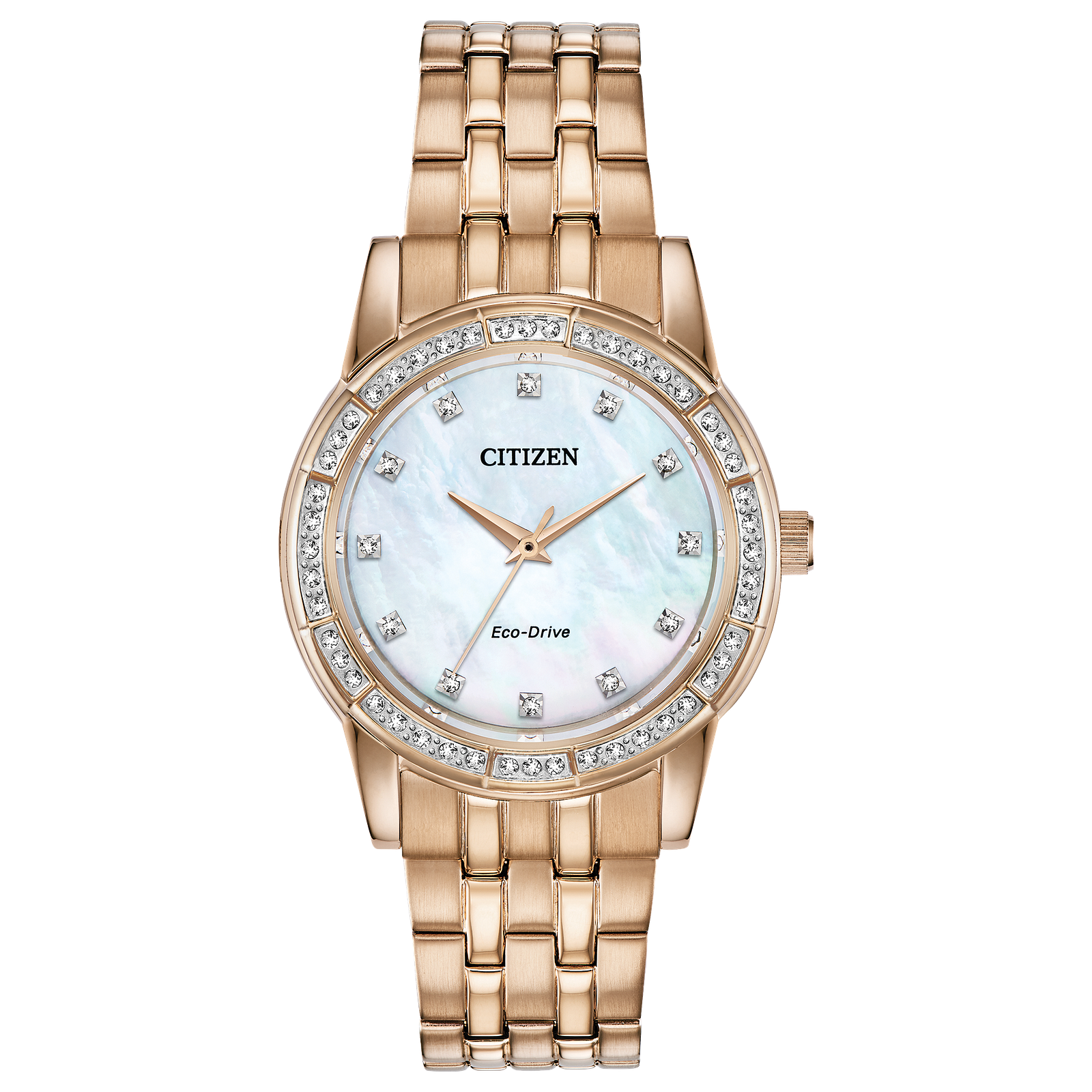 Reloj Citizen Blanco Silhouette Cristales EM0773-54D | Elegancia relojería