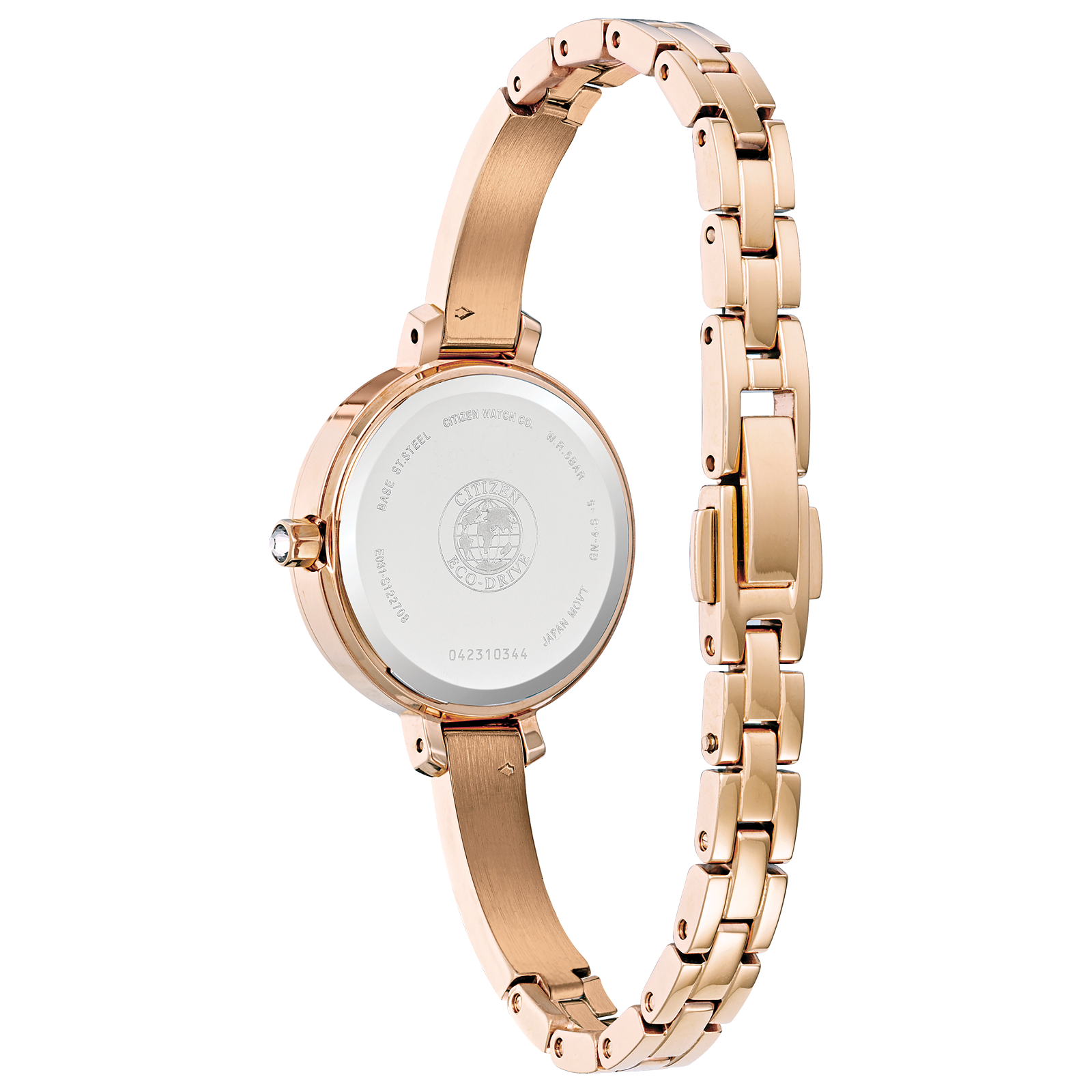 Reloj Citizen Blanco Silhouette Cristales EM0863-53D | Elegancia relojería