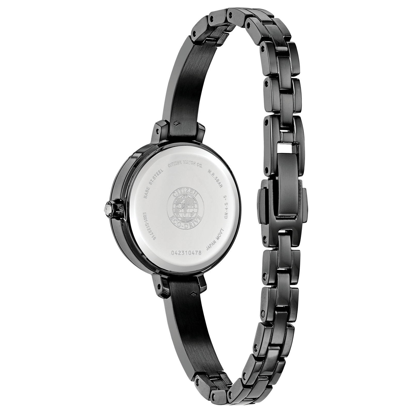 Reloj Citizen Negro Silhouette Cristales EM0865-58E | Elegancia relojería
