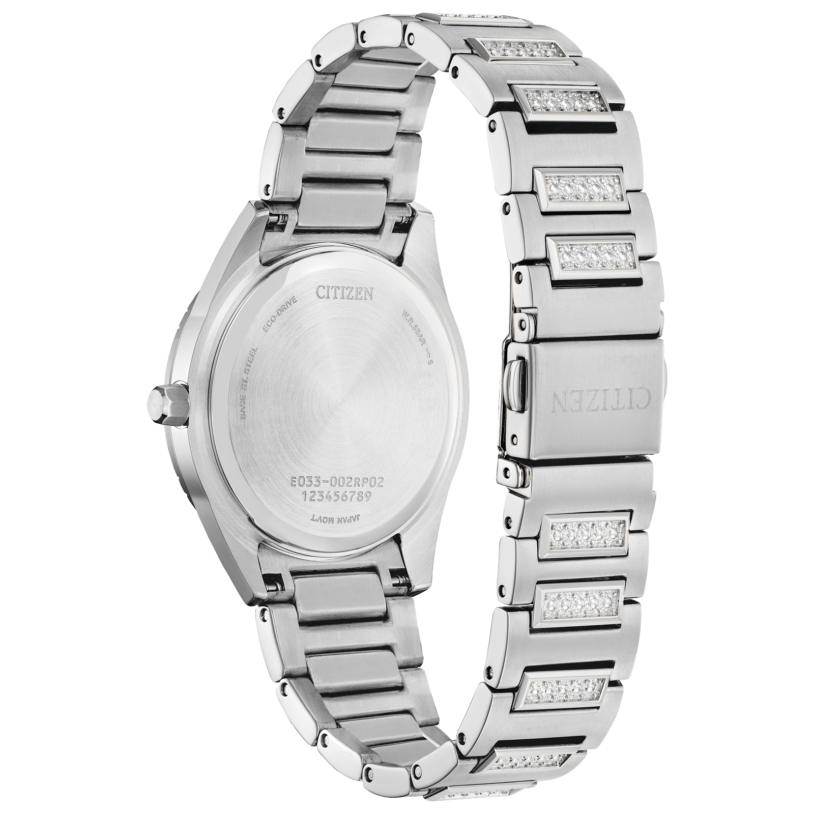 Reloj Citizen Azul Silhouette Cristales EM1020-57L | Elegancia relojería