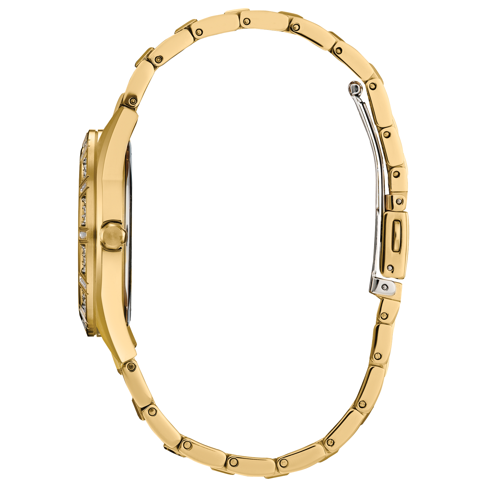 Reloj Citizen Beige Silhouette Cristales EM1022-51D | Elegancia relojería