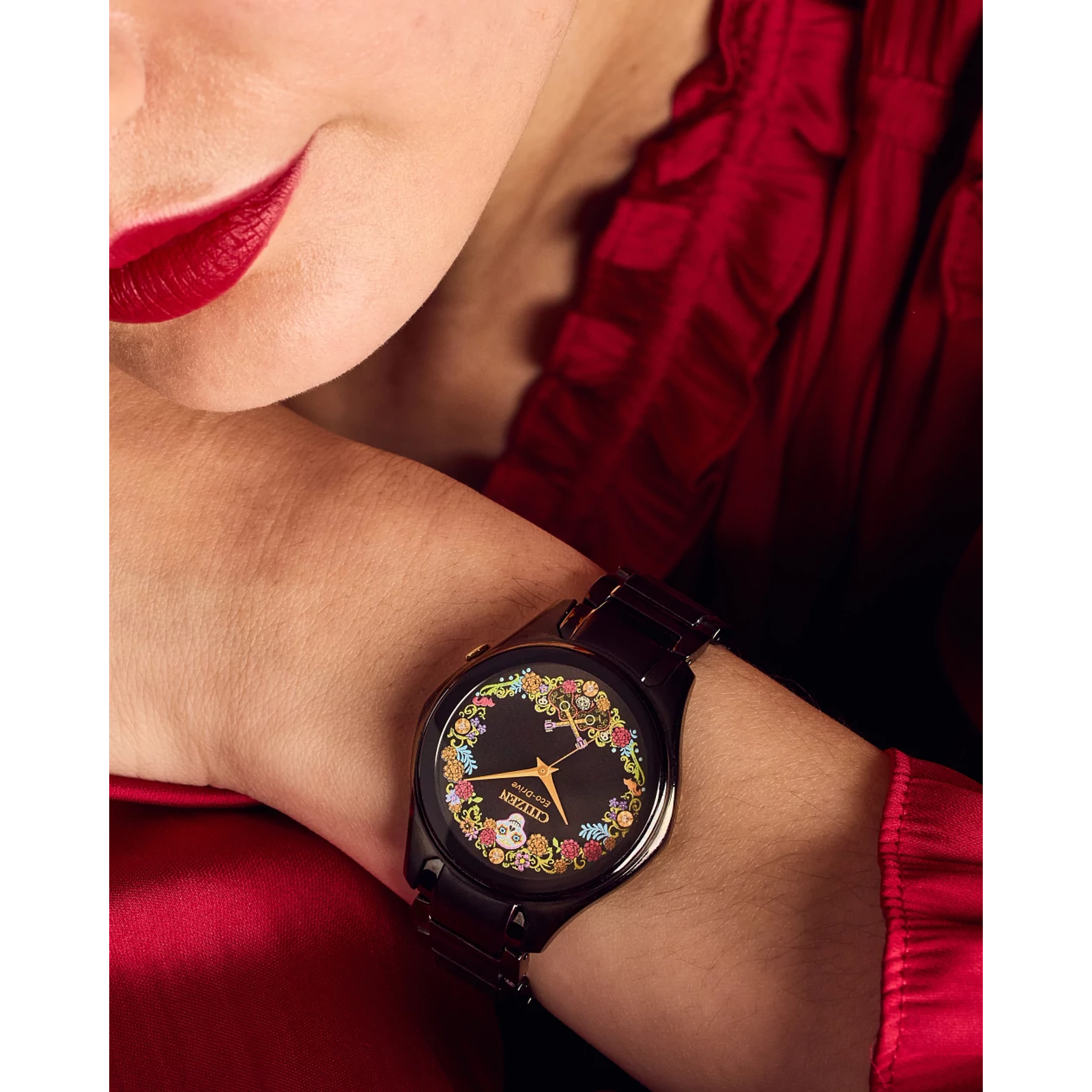 Reloj Citizen Negro Sugar Skull Pixar  EM1175-51W | Elegancia relojería