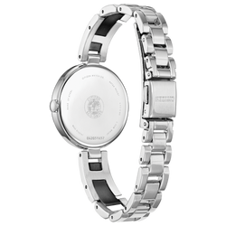 Reloj Citizen Axiom Brazalete Acero inox con diamante para dama con Eco-Drive y caja de 32 MM | Elegancia Relojeria