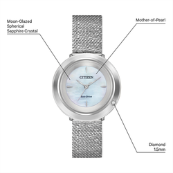Reloj Citizen Blanco Citizen L Ambiluna EM0640-58D