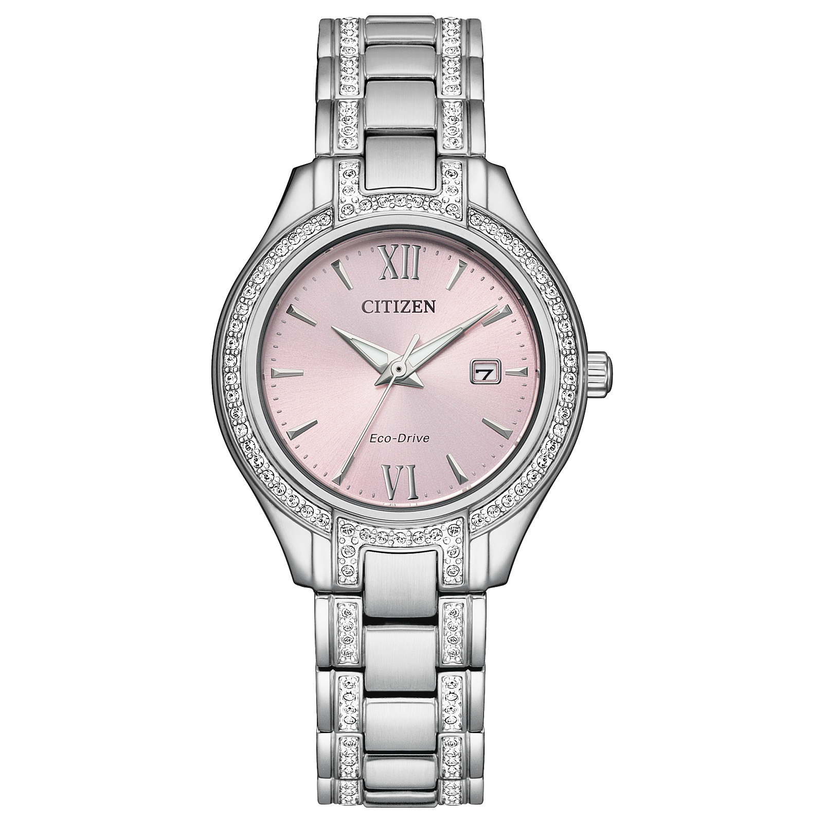 Reloj Citizen Rosa Silhouette Cristales FE1230-51X | Elegancia relojería