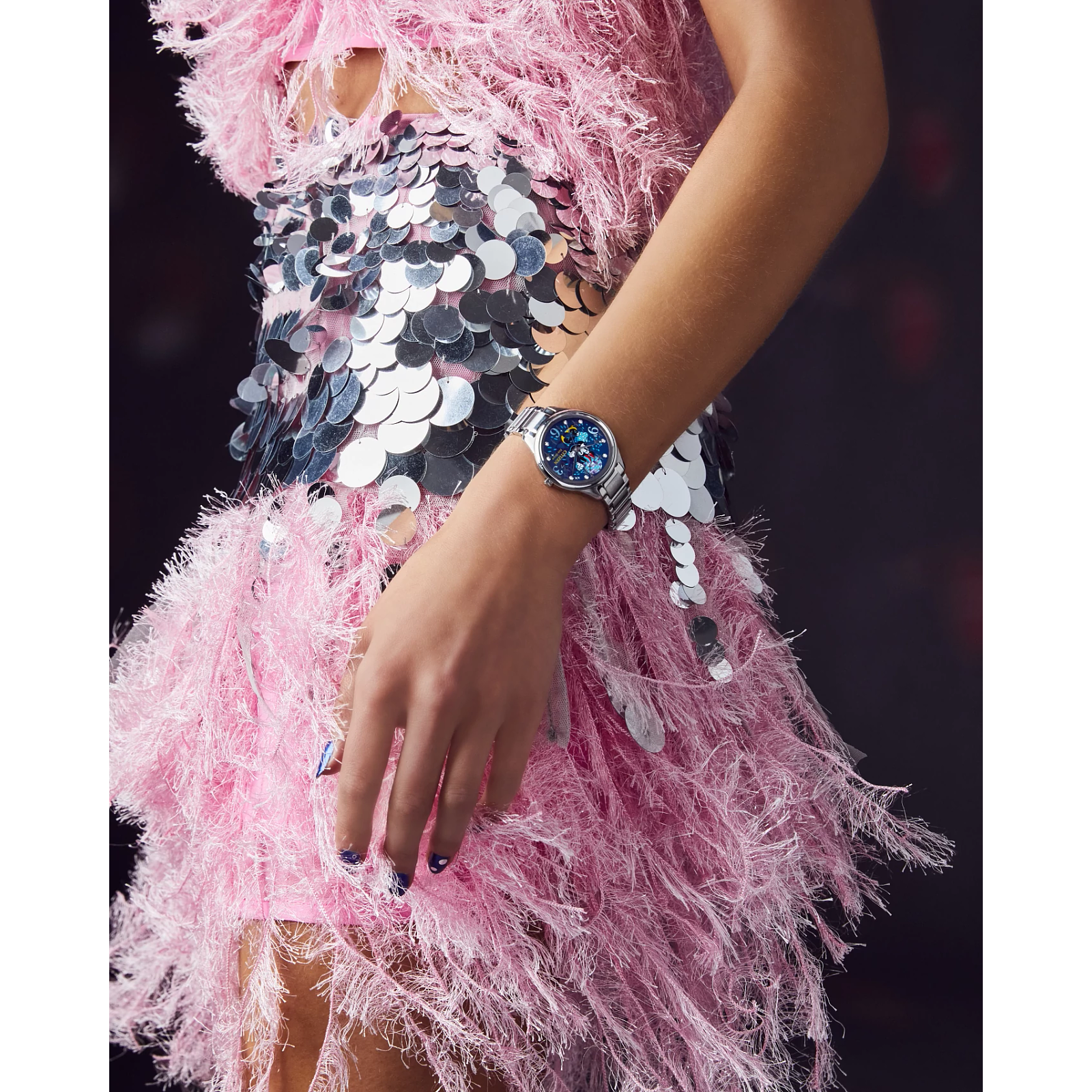 Reloj Citizen Azul Dancing Minnie Disney  FE6106-52W | Elegancia relojería