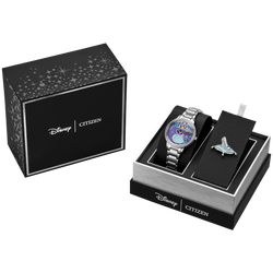 Reloj Citizen Azul Cinderella Disney Princess Boxed Set  FE7041-51W | Elegancia relojería
