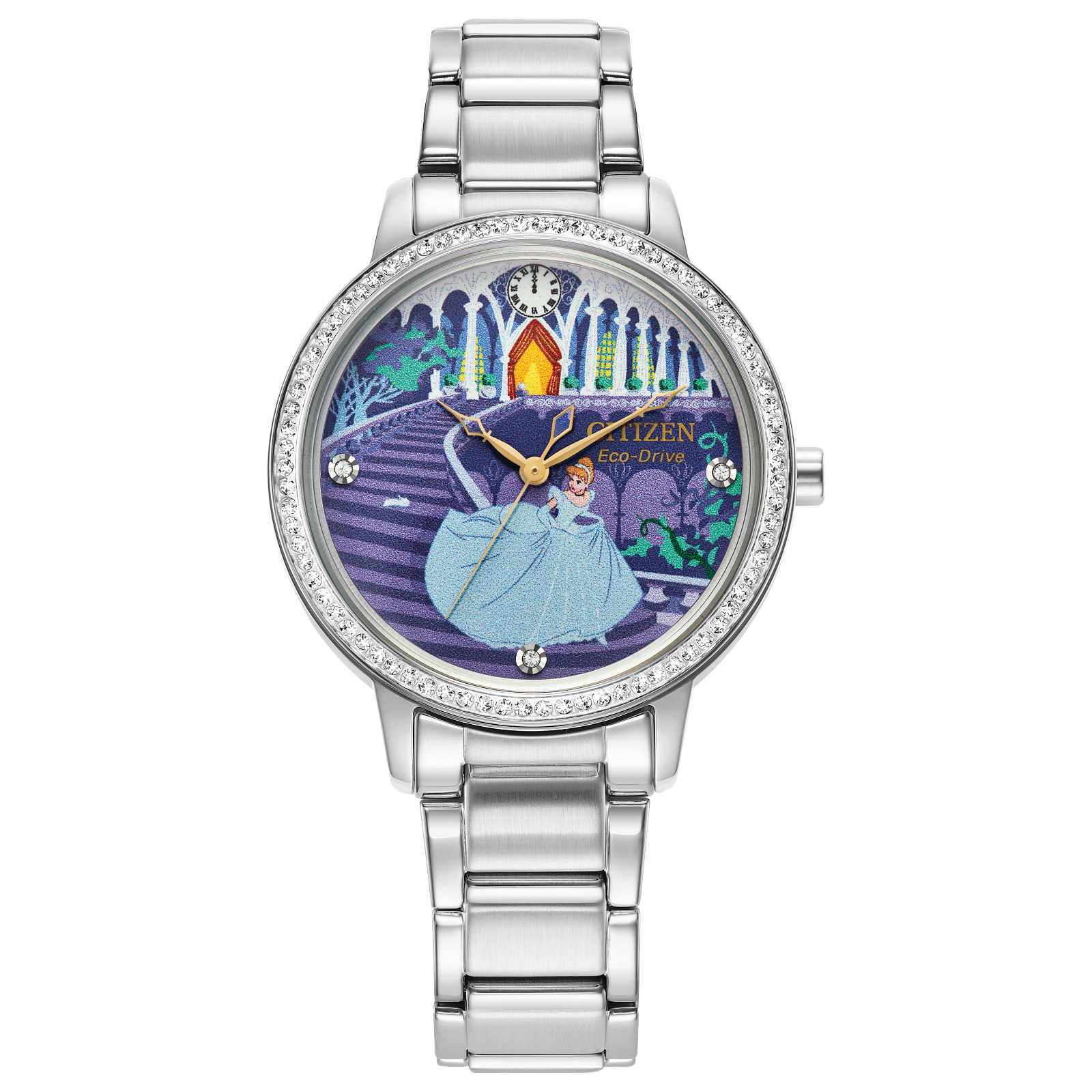 Reloj Citizen Azul Cinderella Disney Princess Boxed Set  FE7041-51W | Elegancia relojería
