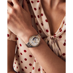 Reloj Citizen Plateado Mickey Crystal Disney  FE7044-52W | Elegancia relojería