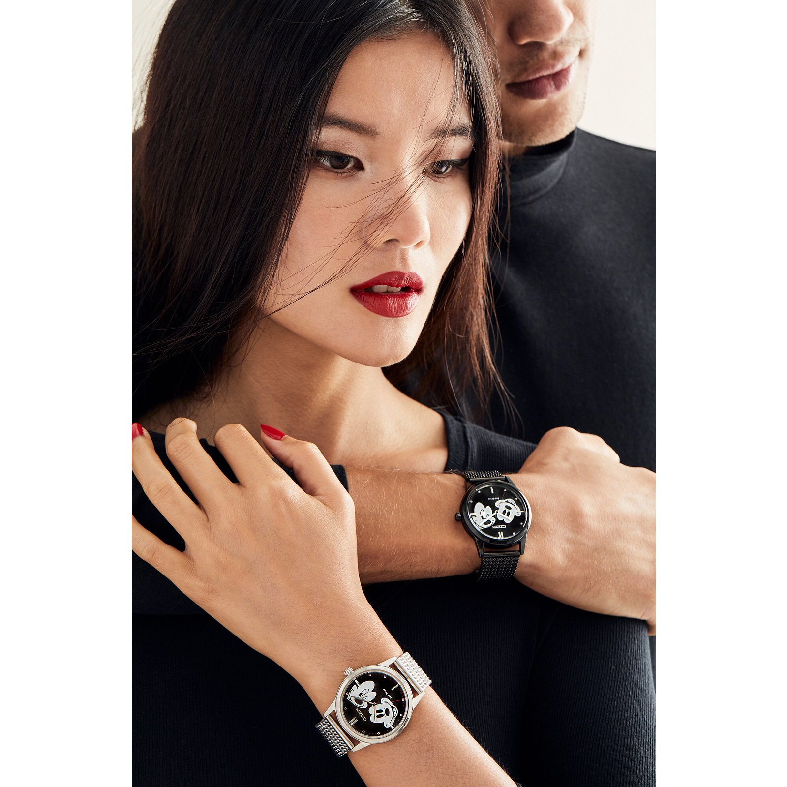 Reloj Citizen Negro Mickey Mouse Disney  FE7065-52W | Elegancia relojería